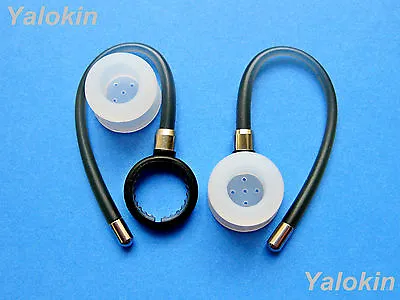 NEW 2 Gray Ear-loops And Earbuds For Motorola HX600 Boom Booom 2 And Elite Flip • $15.99
