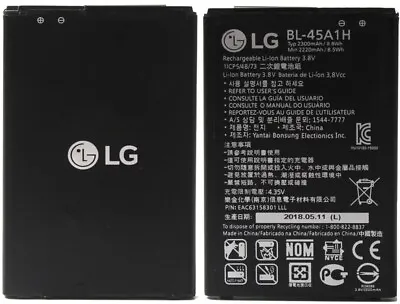 New OEM Original LG BL-45A1H K10 K425 K428 MS428 F670 2300mAh Battery • $8.95