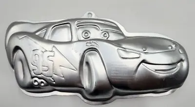 Wilton Disney Pixar Cars Lightning McQueen Cake Pan Mold Tin 2105-6400 • £14.45