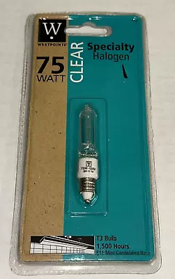 Westpointe #706822 75W T3 120V E11 Mini Candelabra Base Replacement Light Bulb • $7.69