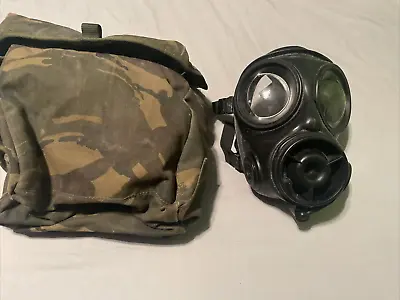 British Army S10 Gas Mask Avon Respirator Size 3 Military Surplus 1988 • £89.99