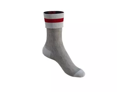 New Pook Super Socks - Pook Slipper Socks With Red Band Red Buffalo Fleece • $18.11