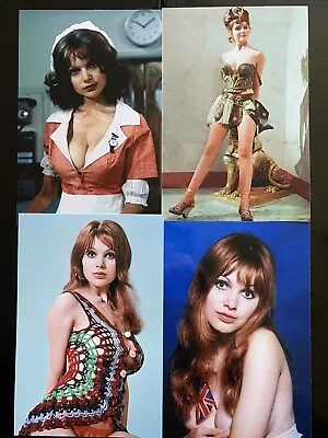 MADELINE SMITH COMEDY ACTRESS SET OF 4 UNSIGNED COLOUR  PHOTOS 10cm X 15cm • £3.99