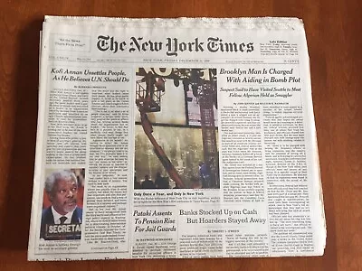 The New York Times Newspaper 12/31/99 Complete Paper End Of Millennium 1999 • $12.99