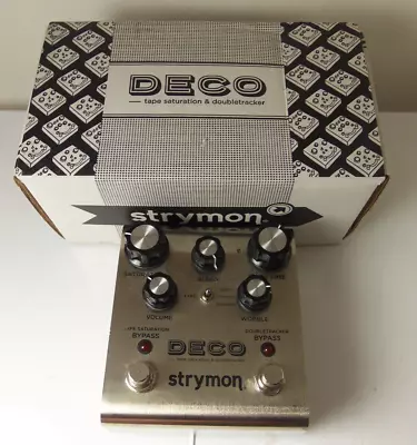 Strymon Deco Tape Saturation Double Tracker Echo Effects Pedal Delay W/Box • $269.99