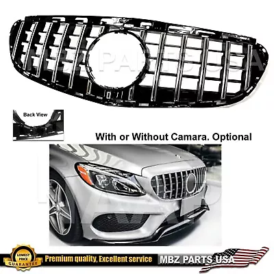 E550 E350 E63 Grille Black-Chrome Sedan GT GTR 2014 2015 2016 Mercedes Benz • $135