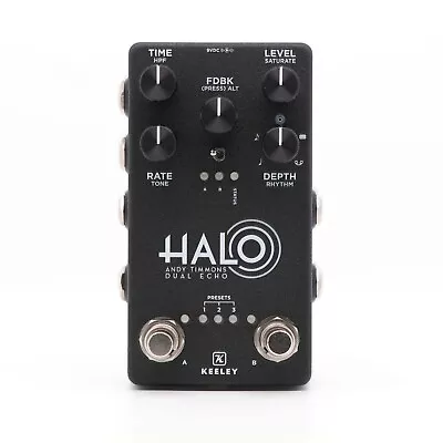 Keeley HALO Dual Echo Delay Andy Timmons Singature Guitar Effects Pedal FREESHIP • $214.99