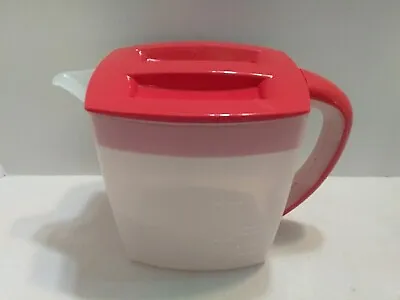 Mr Coffee Iced Tea Maker 3 Quart Replacement RED Rectangular Pitcher Only TM75 • $15