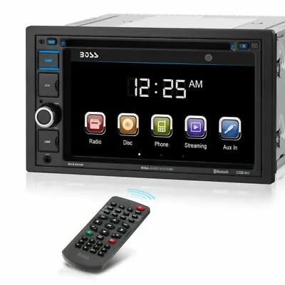 Boss Audio Systems BV9364B Car DVD Player Bluetooth 6.2” Touchscreen USB SD • $129