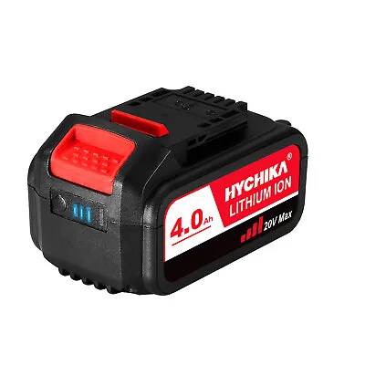 £29.99 • Buy Hychika 18V 4.0Ah Replacement Battery For Leaf Blower, Drill Driver, Chainsaw