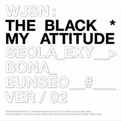 WJSN THE BLACK MY ATTITUDE Single Album VER.2 CD+Photo Book+Card  K-POP SEALED • $37.42