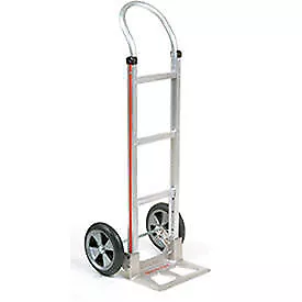 Magliner Aluminum Hand Truck With Curved Handle Balloon Wheels • $237.22