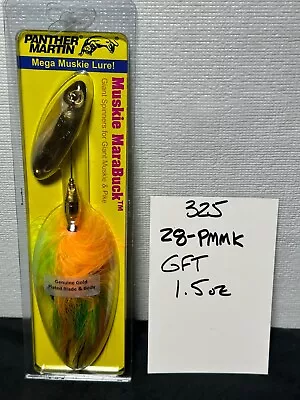 Muskie Marabuck Panther Martin 28-PMMK-GFT 1.5 Oz (Comb. Ship = +1) • $1.04
