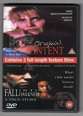 Original Intent / Fall Into Darkness DVD • £2.75