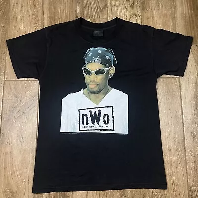 Vintage 1997 Dennis Rodman NWO Shirt Size Large NWO WWF WCW • $100