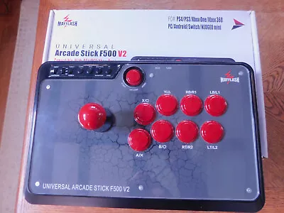 MAYFLASH F500 Arcade Fight Stick For PS4/PS3/Xbox One/Xbox 360/PC/Android/Switch • $28