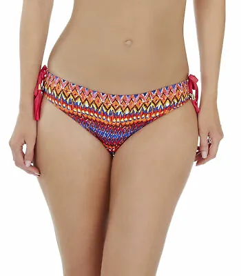 Low Rise Bikini Pant   Lepel LE167870 Swimwear Rainbow Beach In Pink Multi - NEW • £5.99