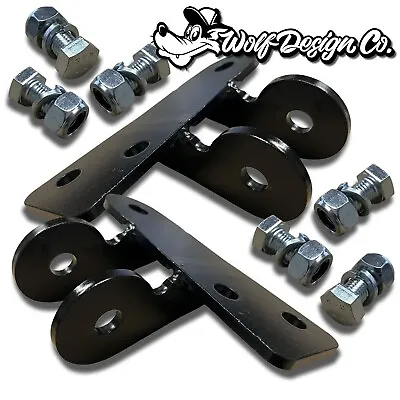 1963-1987 Chevy C10 GMC C20 Front Drop Shock Extenders Extensions Lowering • $50
