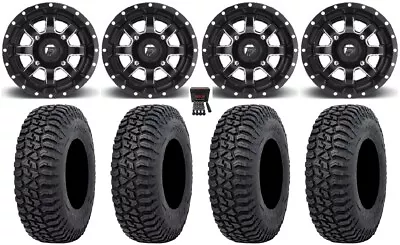 Fuel Maverick 15  Wheels Black 32  Tricera Tires Textron Wildcat XX • $1435.20