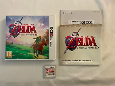 The Legend Of Zelda: Ocarina Of Time 3D Nintendo 3DS PAL CIB • $50