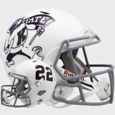 $139.99 • Buy Kansas State Wildcats Full Size Speed Replica Football Helmet Willie Wildcat- NC