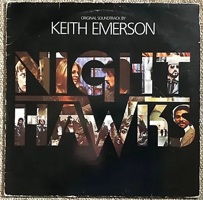 KEITH EMERSON Nighthawks Original Soundtrack LP 1981 Half Speed Mastered • £2.33