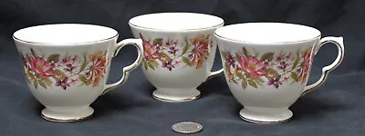 Colclough Wayside Honeysuckle : 3 X Breakfast Cup *R • £6