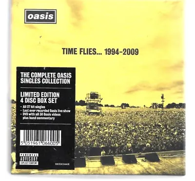 Oasis - Time Flies... 1994-2009 - Scarce UK Limited 3CD/1DVD Box Set • £24.99