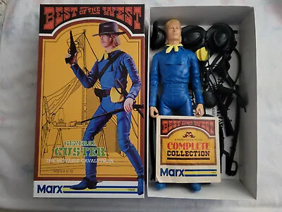 Vintage Marx General Custer - Best Of The West-1974 Figure Boxed Complete 22Pcs. • $125