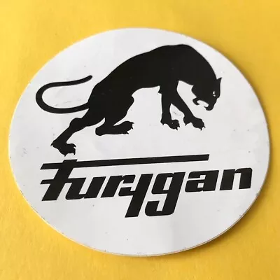 Vintage FURYGAN Logo STICKER Decal - Motorcycle Motocross Jacket Paris-dakar R80 • $19.99