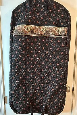 Vera Bradley Quilted (Retired) Black Walnut Pattern  Full Size Garment Bag • $18.50