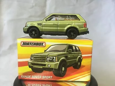 Matchbox Hobby Box RANGE ROVER SPORT W/Trailer Hitch & Real Riders! • $6.95