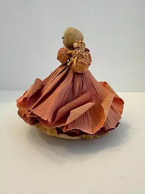 Vintage Nan’s Dolls 1986 – Girl With Lamb Cornhusk Doll – Fine – Rare • $27