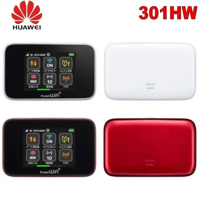 Unlocked Huawei 301hw 4G Pocket Wifi 4g LTE Wireless Router With SIM Card Slot • $78.46