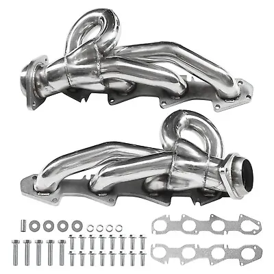 Shorty Stainless Performance Headers For Dodge Ram 1500 2009-2018 5.7L HEMI • $175