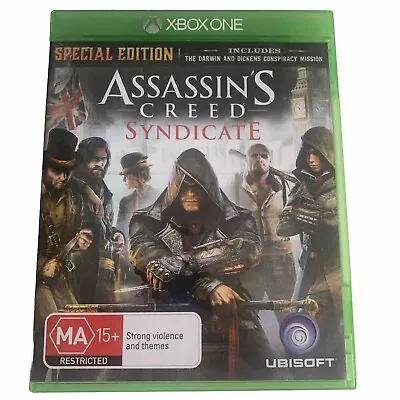 Assassins Creed: Syndicate Xbox One Game VGC W' Manual FREE Tracked Au Post • $13.90