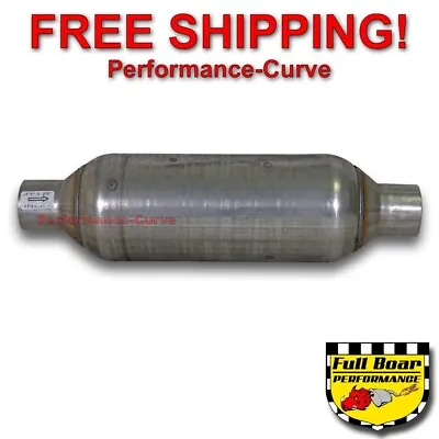 2.25  Performance Exhaust Muffler 2 Chamber - 5  Round - Aggressive - Full Boar • $42.95