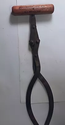 Antique Columbus Ice Co - Ice Block Carrying Tongs  • $14.99