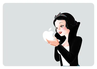 $5.95 • Buy SW003 Rocker Snow White Eating Apple Macbook Decal Fits 13 Inch