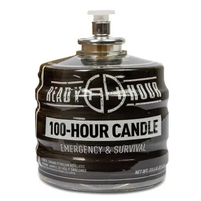 100 Hour Candle Safe Clean-Burning Odorless & Smokeless Emergency Long Term Use • $19.43