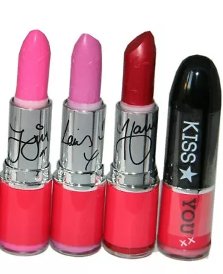£3.99 • Buy 3 X One Direction 1D Kiss You Lipsticks | RRP £35 | Harry Zayn Louis