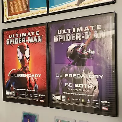 £43.26 • Buy FRAMED 2005 Marvel Ultimate Spider-Man Venom XBOX PS2 Video Game Wall Art V3