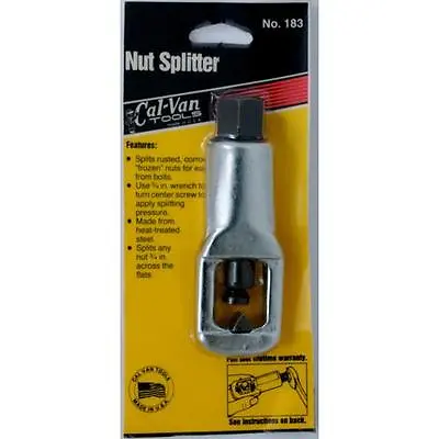 Nut Splitter -- Cal-Van 183 • $14.95