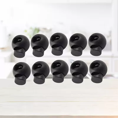  25 Pcs Spring Loaded Cord Lock End Stoppers DIY Fastener Shock Toggle Mini • $7.38