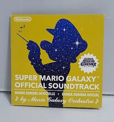 Super Mario Galaxy Official Soundtrack Orchestra Cd Nintendo Yokota & Kondo Rare • $8.90