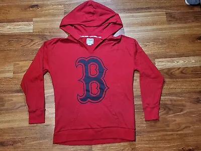 PINK Victoria's Secret Boston Red Sox Love Pink Hooded Sweatshirt M • $24.50