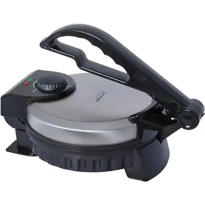 $37.03 • Buy Brentwood Electric Tortilla Maker 10 In Non Stick Roti Adjustable Heat