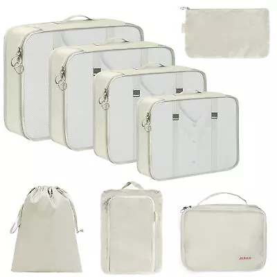 Packing Cubes 8 Set Packing Cubes For Suitcases - Travel Bag For Travel Size... • $27.44