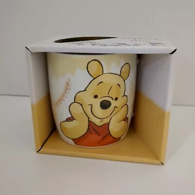Disney Winnie The Pooh Happy Face Ceramic Coffee Mug Cup 400ml Boxed Gift • $17.50