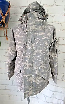 Tru-Spec ARMY ACU Digital Camouflage H20 ECWCS Waterproof Parka Small Regular • £50